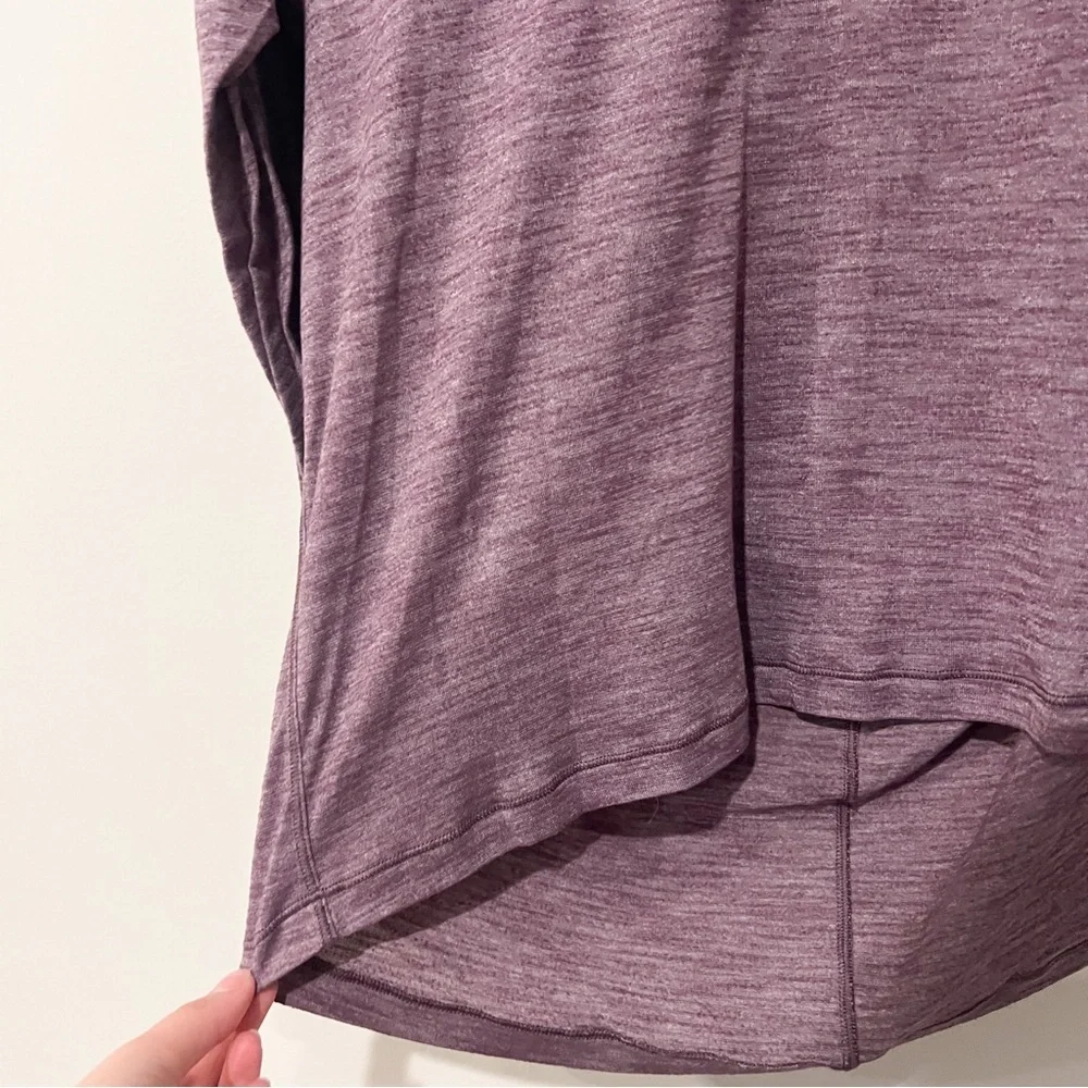 Lululemon Meant To Move Long Sleeve Top in Purple